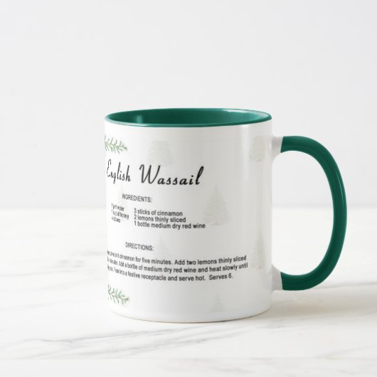 Englisch Wassail Tasse (Rechts)