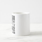 Englisch wichtig, aber Lehrer Zitat Funny Kaffeetasse (Mittel)