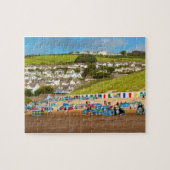 Englisch Woolacombe Strand-Puzzlespiel Puzzle (Horizontal)