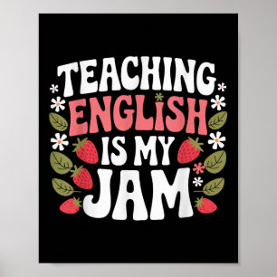 Englisch zu unterrichten ist mein Marschlehrer zur Poster