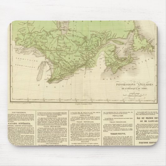 Englische Besitztümer Mousepad (Vorne)