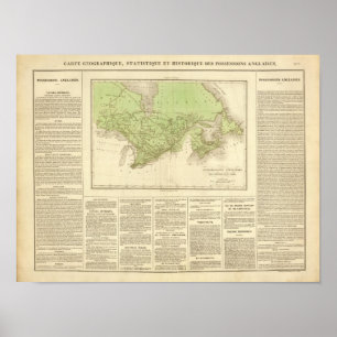 Englische Besitzungen Poster