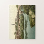 Englische Brücke, Shrewsbury, Shropshire, England Puzzle (Vertikal)