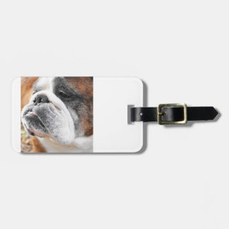Englische Bulldogge Gepäckanhänger