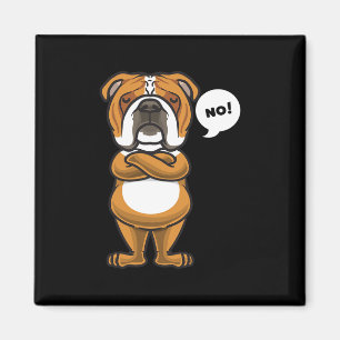 Englische Bulldogge Hund Magnet