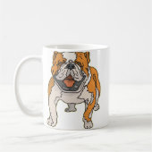 Englische Bulldogge Kaffeetasse (Links)