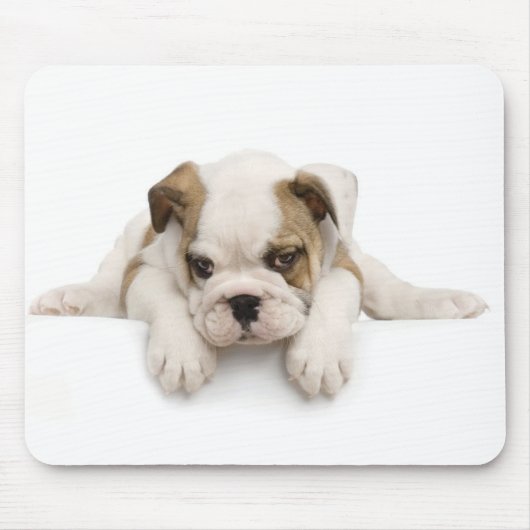 Englische Bulldogge Mousepad (Vorne)