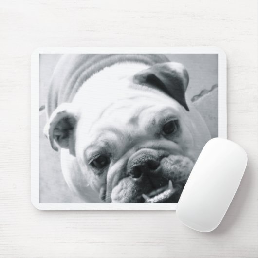 Englische Bulldogge Mousepad (Mit Mouse)