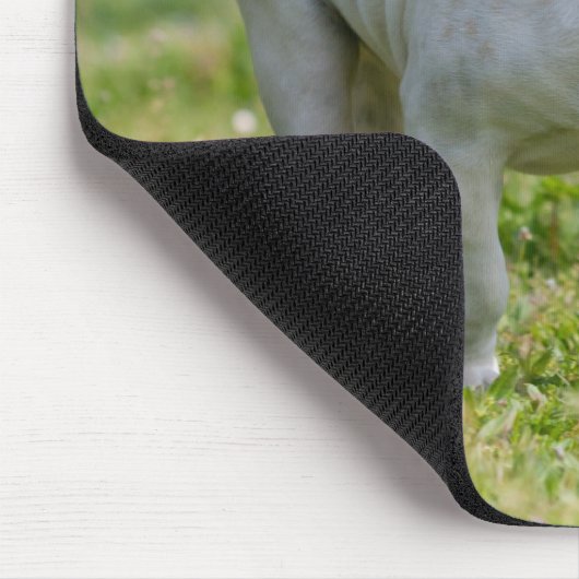 Englische Bulldogge Mousepad (Ecke)