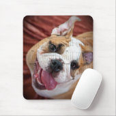 Englische Bulldogge Mousepad (Mit Mouse)