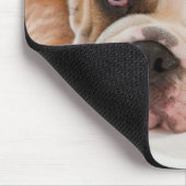 Englische Bulldogge Mousepad (Ecke)