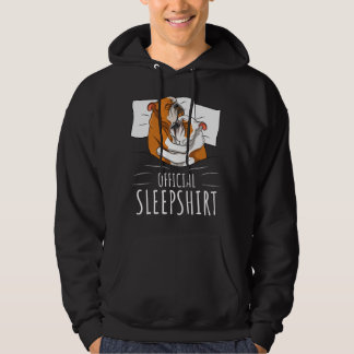 Englische Bulldogge offizieller Schlaf  Hoodie