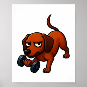 Englische Bulldogge Poster
