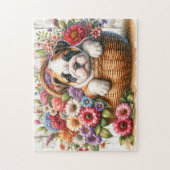 Englische Bulldogge Puzzle (Vertikal)
