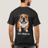 Englische Bulldogge T-Shirt (Rückseite)