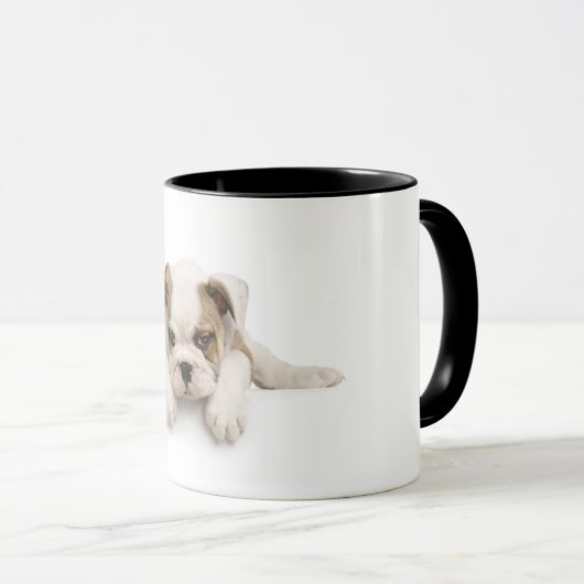 englische Bulldogge Tasse (VorderseiteRechts)