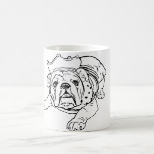 Englische Bulldoggen-Tasse Kaffeetasse