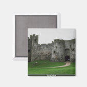 Englische Burg Magnet (Vorderseite/Rückseite)