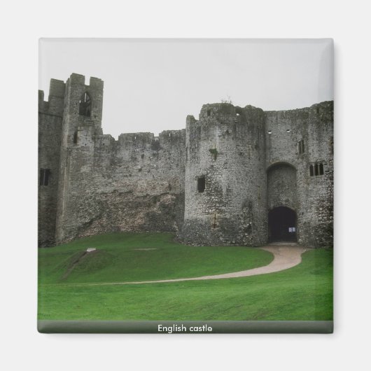 Englische Burg Magnet (Vorne)