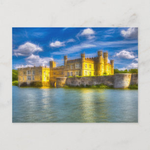 Englische Burg Postkarte