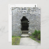 Englische Burg Postkarte (Vorne/Hinten)