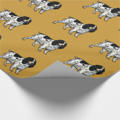 englische Cocker spaniel Geschenkpapier (Ecke)