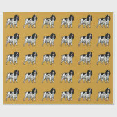 englische Cocker spaniel Geschenkpapier (Flach)