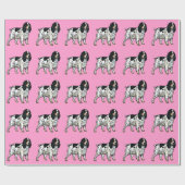englische Cocker spaniel Geschenkpapier (Flach)