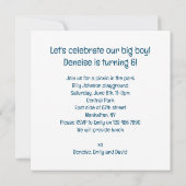 Englische Cocker Spanischkarte, Spanier Geburtstag Einladung (Rückseite)