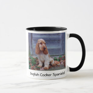 Englische Cockerspaniel-Spaniels Tasse
