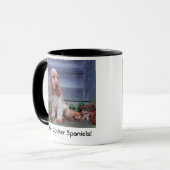 Englische Cockerspaniel-Spaniels Tasse (Vorderseite Links)