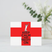 Englische Cricket Postkarte (Stehend Vorderseite)