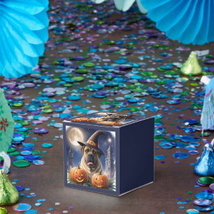 Englische Dogge Mastiff Halloween  Geschenkschachtel