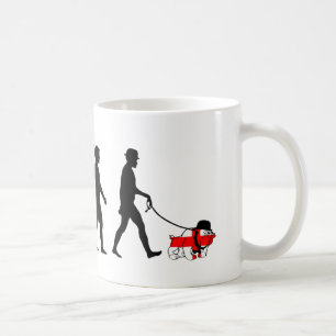 Englische Evolution Kaffeetasse