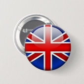 Englische Flagge 2,0 Button (Vorne & Hinten)