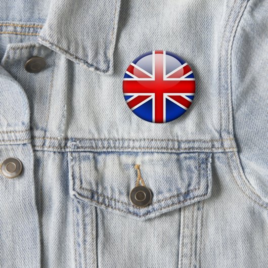 Englische Flagge 2,0 Button (Beispiel)