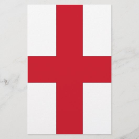 Englische Flagge Briefpapier (Vorderseite)