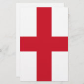 Englische Flagge Briefpapier (Vorne/Hinten)
