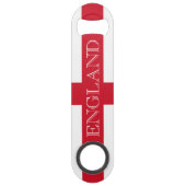 Englische Flagge - England-Boccia Speed Flaschenöffner (Vorderseite)