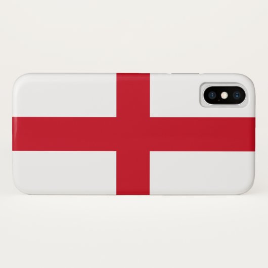 Englische Flagge (England) Case-Mate iPhone Hülle (Rückseite (Horizontal))