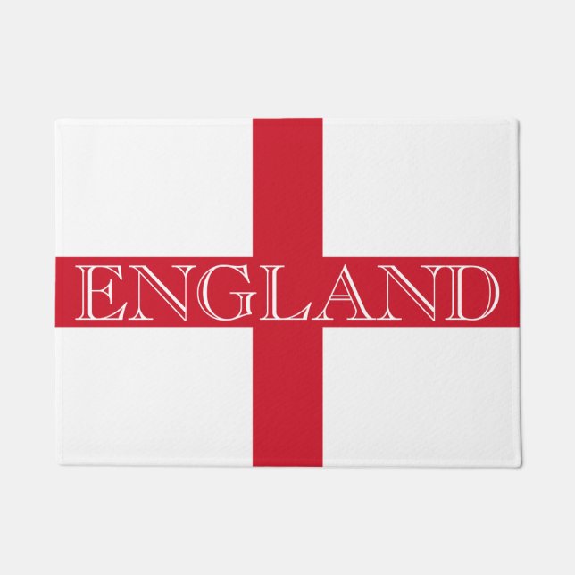 Englische Flagge England Doormat Fußmatte (Vorderseite)