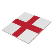 Englische Flagge (England) Fliese (Seite)