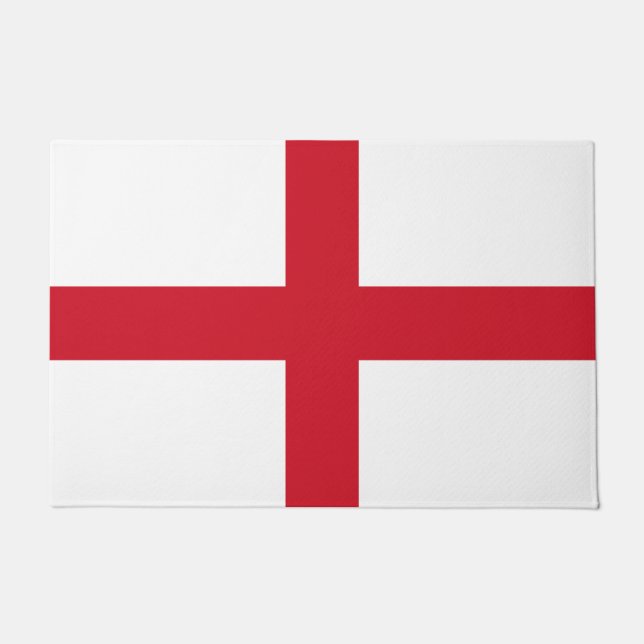Englische Flagge (England) Fußmatte (Vorderseite)