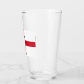 Englische Flagge (England) Glas (Links)