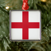 Englische Flagge (England) Keramik Ornament