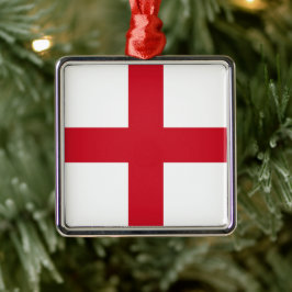 Englische Flagge (England) Keramik Ornament Aus Metall