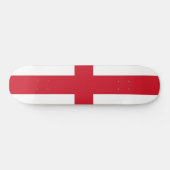 Englische Flagge (England) Skateboard (Horizontal)