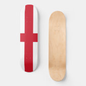 Englische Flagge (England) Skateboard (Vorderseite)