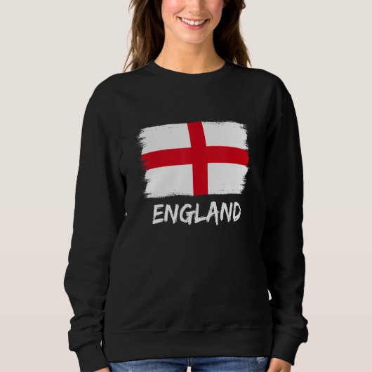 Englische Flagge England Sweatshirt (Vorderseite)