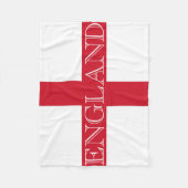 englische Flagge - englische Flagge Fleecedecke (Vorderseite)
